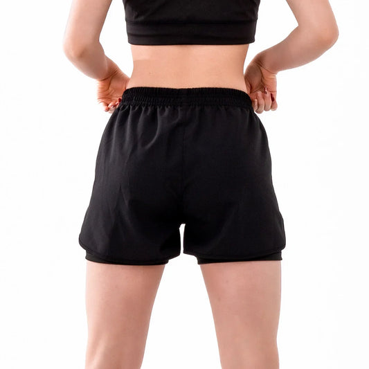 Pantaloneta runinng mujer negra