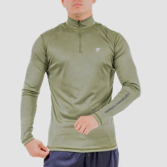 Buzo Deportivo Rolling – Microfibra Premium Verde militar