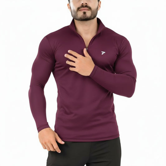 Buzo Deportivo Rolling Vinotinto – Microfibra Premium